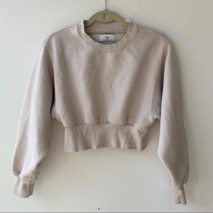 TNA: Perkins Cropped Sweatshirt